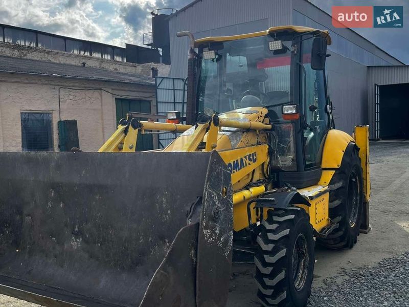 Екскаватор навантажувач Komatsu WB 2007 в Єрках