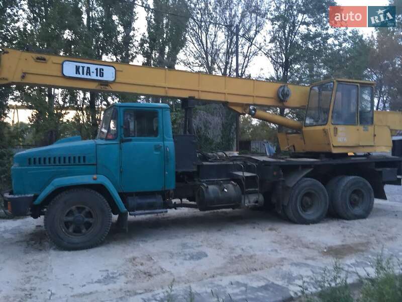 Автокран КрАЗ 250 1993 в 