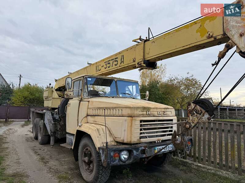 Автокран КрАЗ 250 1993 в Брусилове фото 5 Автокран КрАЗ 250 1993 в Брусилове