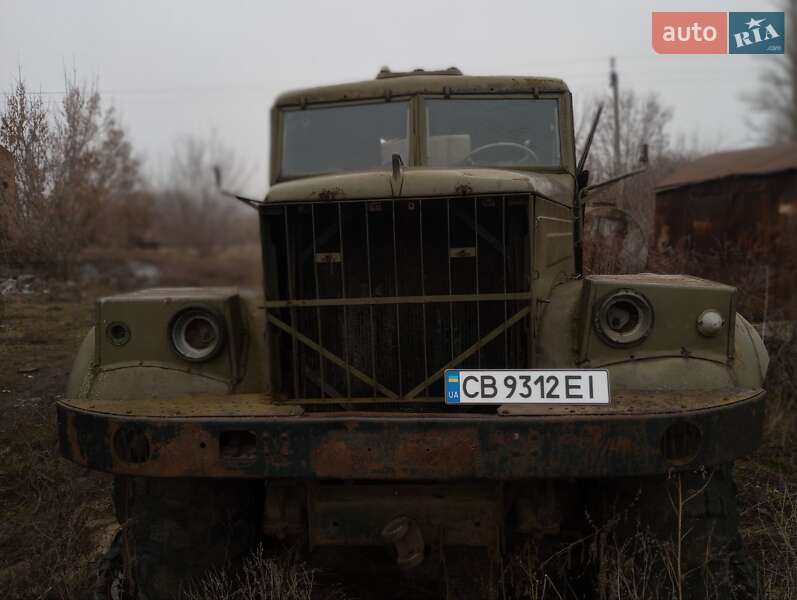 Бензовоз КрАЗ 255 1979 в Варве