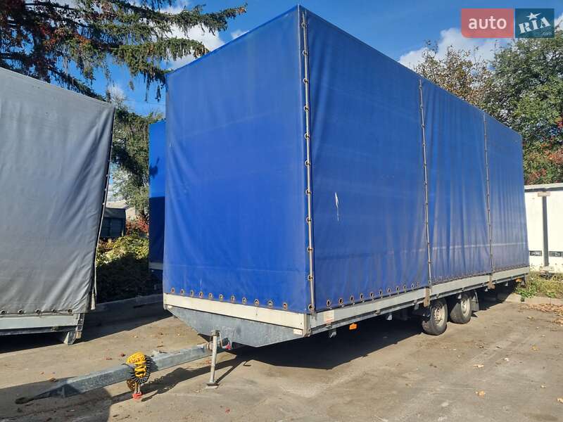 Тентованный борт (штора) - прицеп Krone ADF 2003 в Луцке фото Тентованный борт (штора) - прицеп Krone ADF 2003 в Луцке