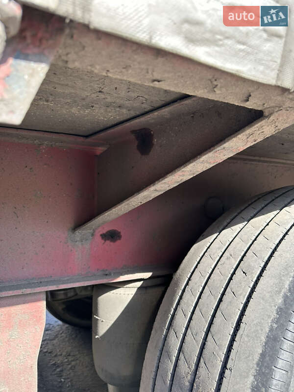 Тентованный борт (штора) - полуприцеп Krone BPW 1997 в Запорожье