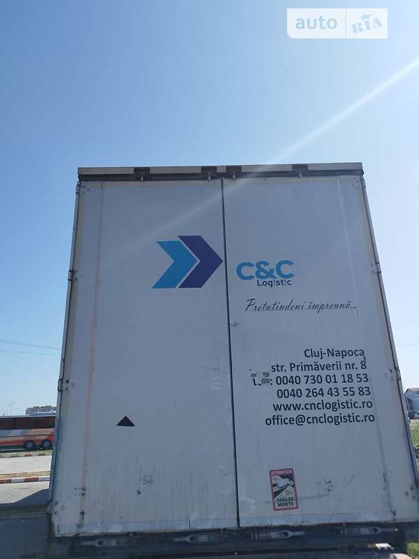 Тентованный борт (штора) - полуприцеп Krone BPW 2010 в Нижней Апше