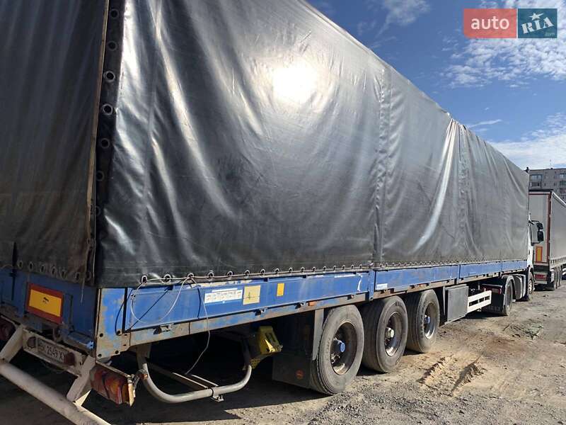 Бортовий напівпричіп Krone BPW 2003 в Рівному