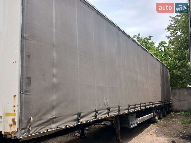 Тентований борт (штора) - напівпричіп Krone BPW 2010 в Чернівцях