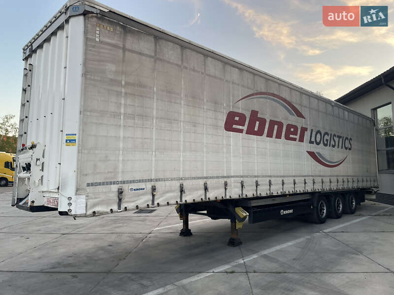 Тентованный борт (штора) - полуприцеп Krone BPW 2015 в Иршаве