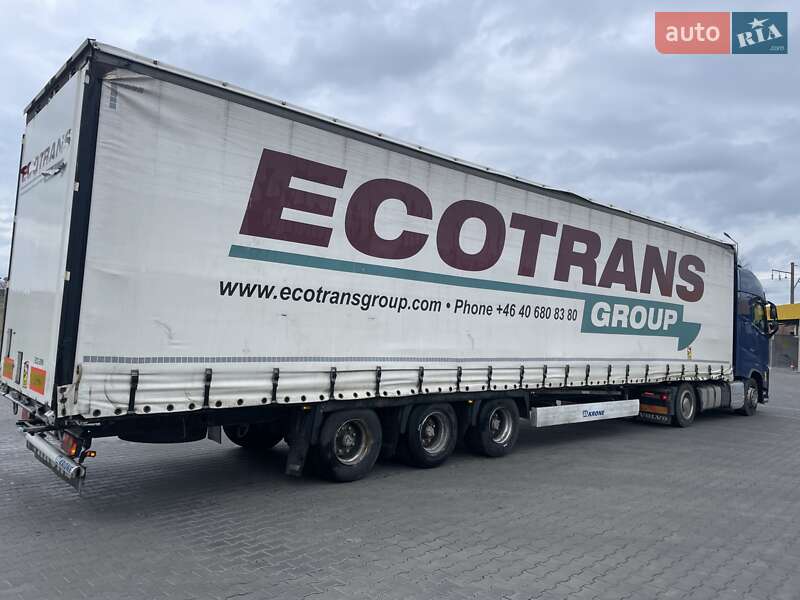 Тентованный борт (штора) - полуприцеп Krone Mega 2012 в Луцке фото 2 Тентованный борт (штора) - полуприцеп Krone Mega 2012 в Луцке