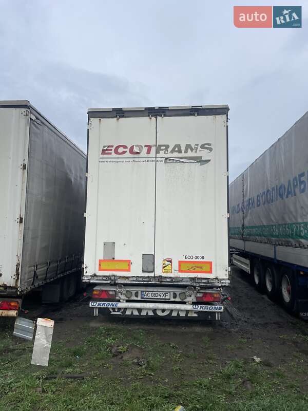 Тентованный борт (штора) - полуприцеп Krone Mega 2012 в Луцке фото 7 Тентованный борт (штора) - полуприцеп Krone Mega 2012 в Луцке