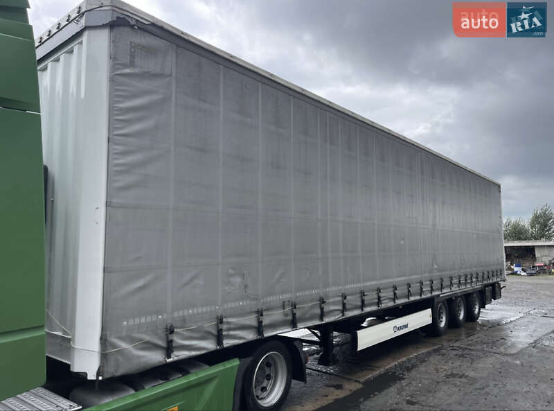 Тентованный борт (штора) - полуприцеп Krone Mega 2014 в Луцке