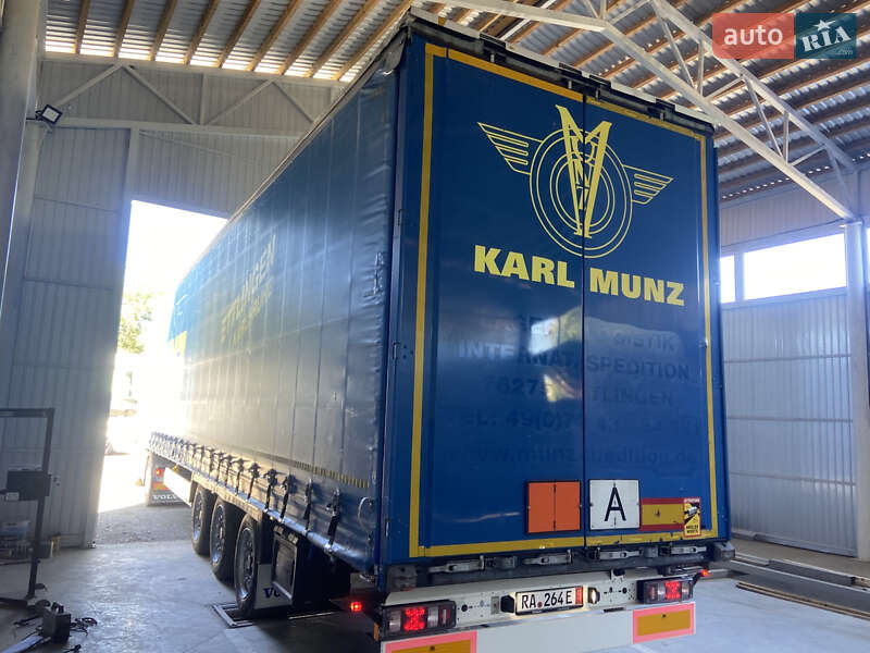 Тентованный борт (штора) - полуприцеп Krone Mega 2012 в Бучаче фото 4 Тентованный борт (штора) - полуприцеп Krone Mega 2012 в Бучаче