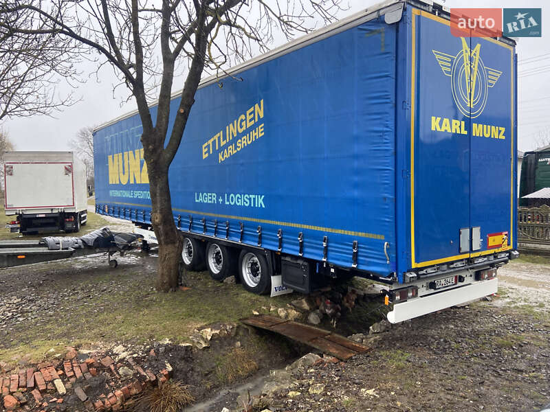 Тентованный борт (штора) - полуприцеп Krone Mega 2012 в Бучаче фото 11 Тентованный борт (штора) - полуприцеп Krone Mega 2012 в Бучаче