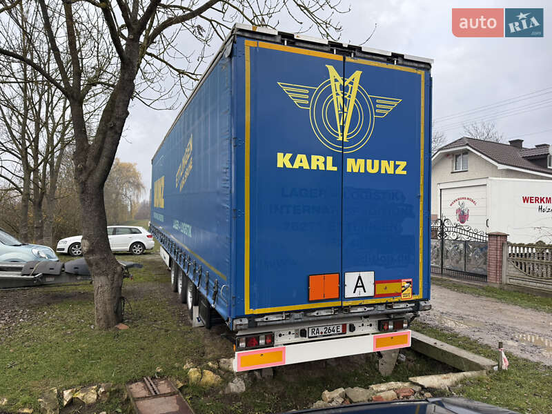 Тентованный борт (штора) - полуприцеп Krone Mega 2012 в Бучаче