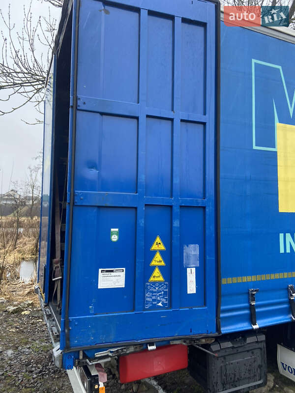 Тентованный борт (штора) - полуприцеп Krone Mega 2012 в Бучаче