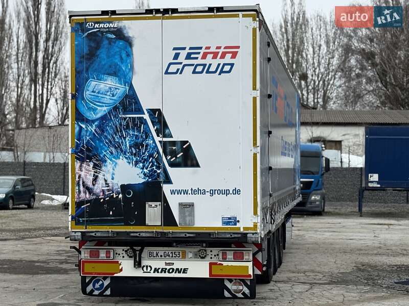 Тентованный борт (штора) - полуприцеп Krone Mega 2019 в Житомире