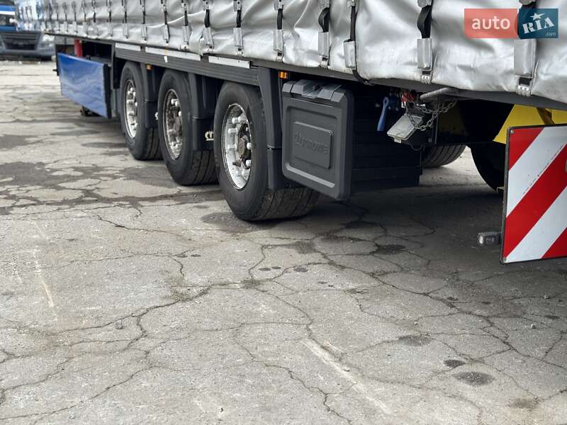 Тентованный борт (штора) - полуприцеп Krone Mega 2019 в Житомире