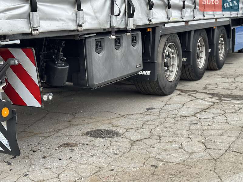 Тентованный борт (штора) - полуприцеп Krone Mega 2019 в Житомире