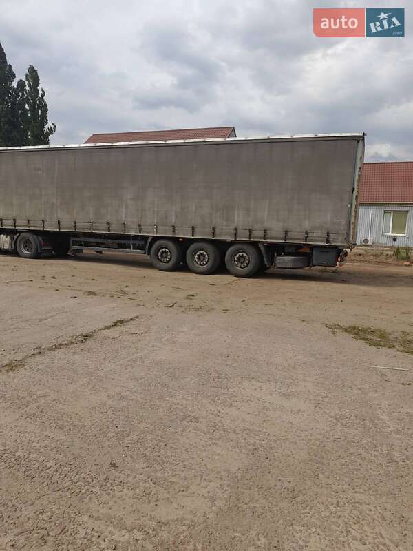 Тентований борт (штора) - прицеп Krone Profi Liner 2007 в Нікополі