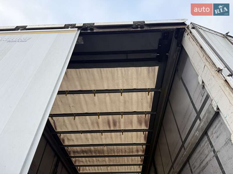 Тентованный борт (штора) - полуприцеп Krone Profi Liner 2017 в Черновцах