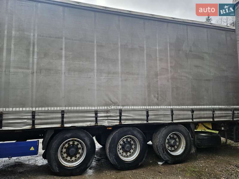 Тентований борт (штора) - напівпричіп Krone Profi Liner 2011 в Івано-Франківську