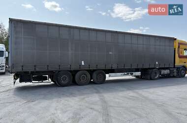 Тентованный борт (штора) - полуприцеп Krone Profi Liner 2009 в 