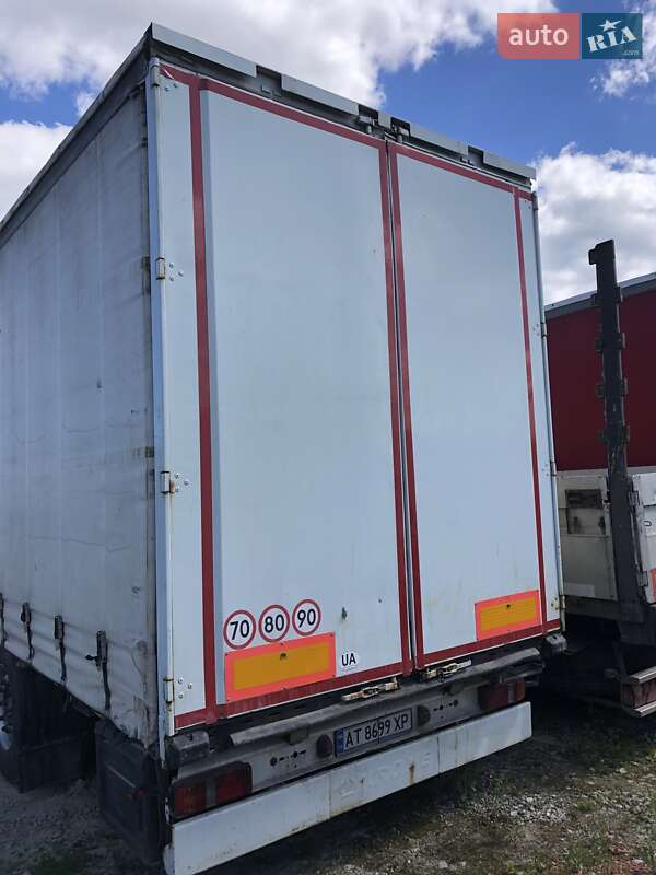 Тентованный борт (штора) - полуприцеп Krone SAF 2007 в Калуше