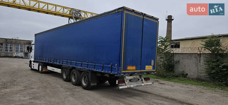 Тентованный борт (штора) - полуприцеп Krone SAF 2013 в Одессе