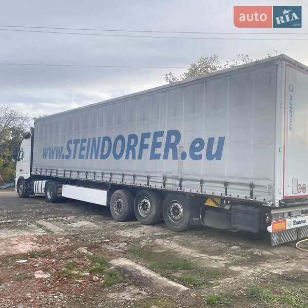 Тентований борт (штора) - прицеп Krone SAF 2014 в Іршаві