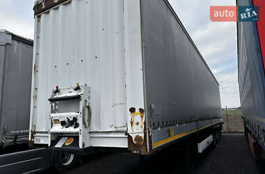 Тентований борт (штора) - напівпричіп Krone SAF 2014 в Умані
