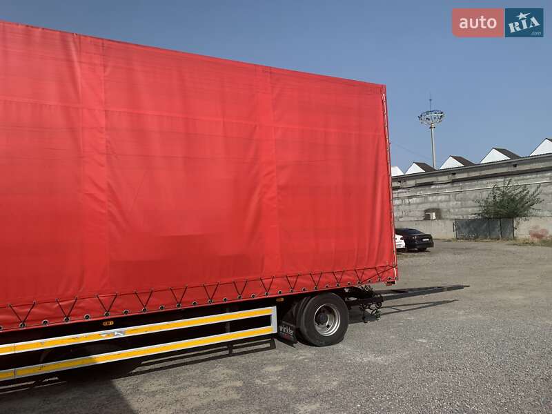 Тентований борт (штора) - прицеп Krone SAF 1998 в Одесі