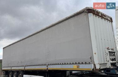 Тентованный борт (штора) - полуприцеп Krone SAF 2014 в Умани