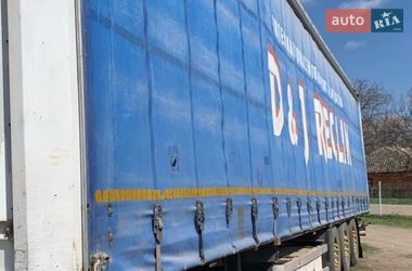 Тентованный борт (штора) - полуприцеп Krone SAF 2005 в Врадиевке