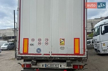 Тентований борт (штора) - напівпричіп Krone SAF 2006 в Ковелі