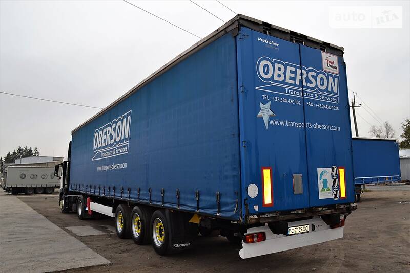 Тентованный борт (штора) - полуприцеп Krone SD 27 2011 в Львове фото 5 Тентованный борт (штора) - полуприцеп Krone SD 27 2011 в Львове