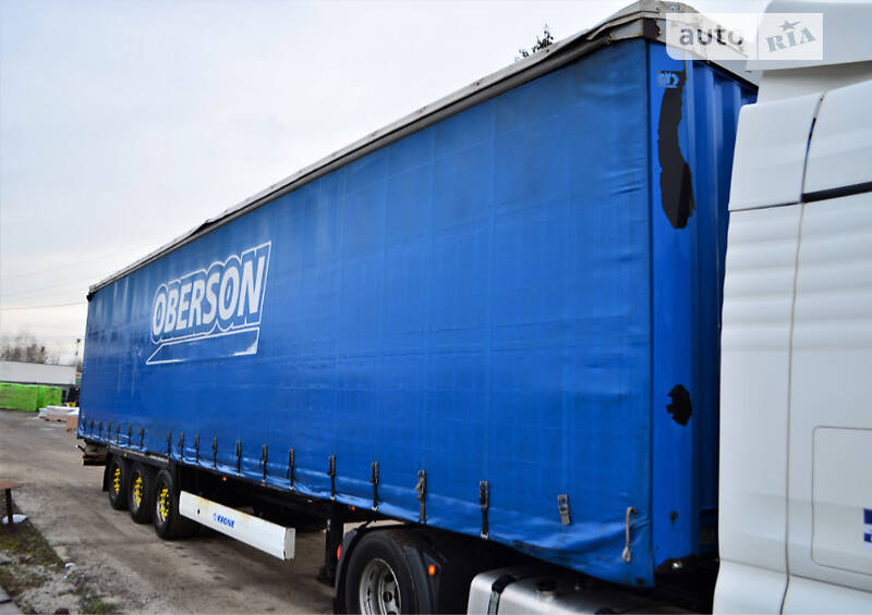 Тентованный борт (штора) - полуприцеп Krone SD 27 2011 в Львове