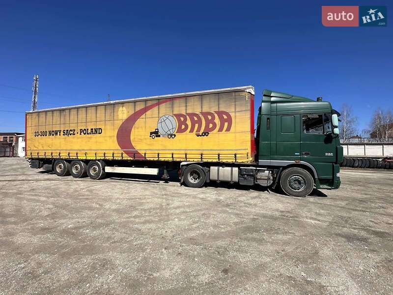 Тентований борт (штора) - напівпричіп Krone SD 27 2012 в Хмельницькому