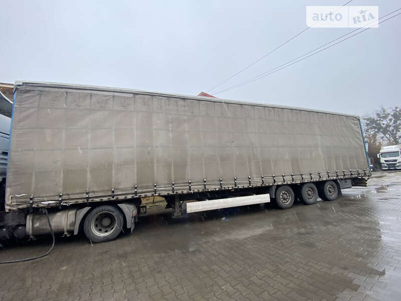 Тентованный борт (штора) - полуприцеп Krone SD 27 2007 в Черновцах