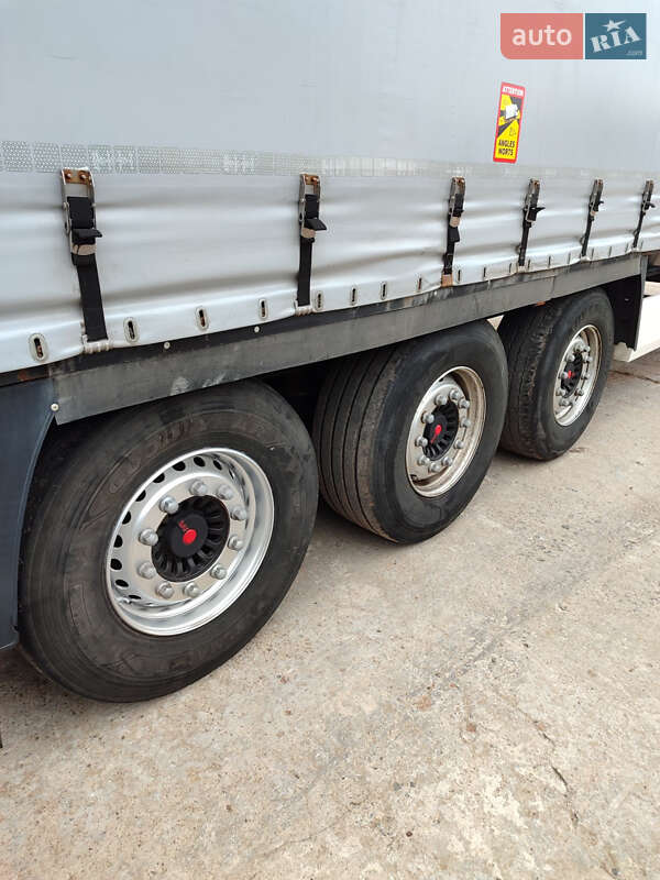 Тентованный борт (штора) - полуприцеп Krone SD 27 2008 в Прилуках