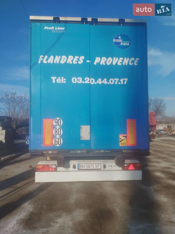 Тентованный борт (штора) - полуприцеп Krone SD 27 2008 в Одессе фото 2 Тентованный борт (штора) - полуприцеп Krone SD 27 2008 в Одессе