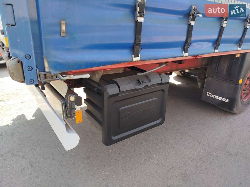 Тентованный борт (штора) - полуприцеп Krone SD 27 2013 в Запорожье фото 2 Тентованный борт (штора) - полуприцеп Krone SD 27 2013 в Запорожье