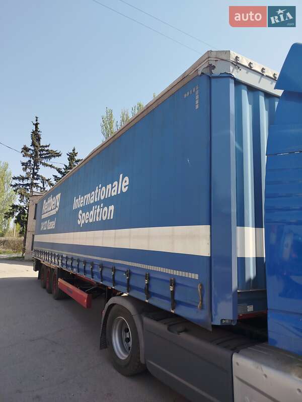 Тентованный борт (штора) - полуприцеп Krone SD 27 2013 в Запорожье фото 8 Тентованный борт (штора) - полуприцеп Krone SD 27 2013 в Запорожье