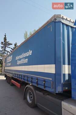 Тентований борт (штора) - напівпричіп Krone SD 27 2013 в 