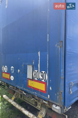 Тентованный борт (штора) - полуприцеп Krone SD 27 2011 в 