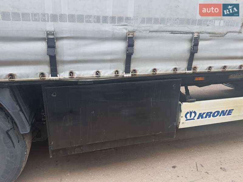 Тентованный борт (штора) - полуприцеп Krone SD 27 2012 в Чернигове