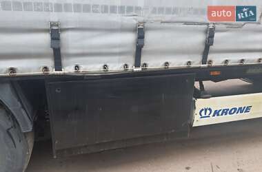 Тентованный борт (штора) - полуприцеп Krone SD 27 2012 в 
