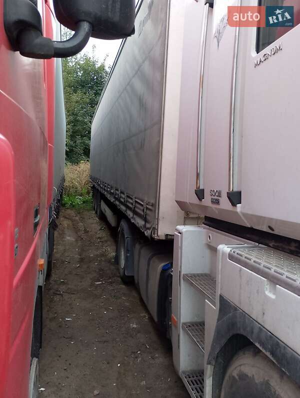 Тентованный борт (штора) - полуприцеп Krone SD 27 2007 в Львове