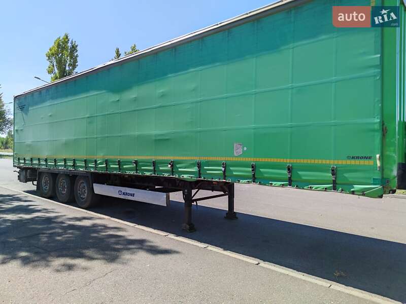 Тентованный борт (штора) - полуприцеп Krone SD 27 2013 в Кривом Роге