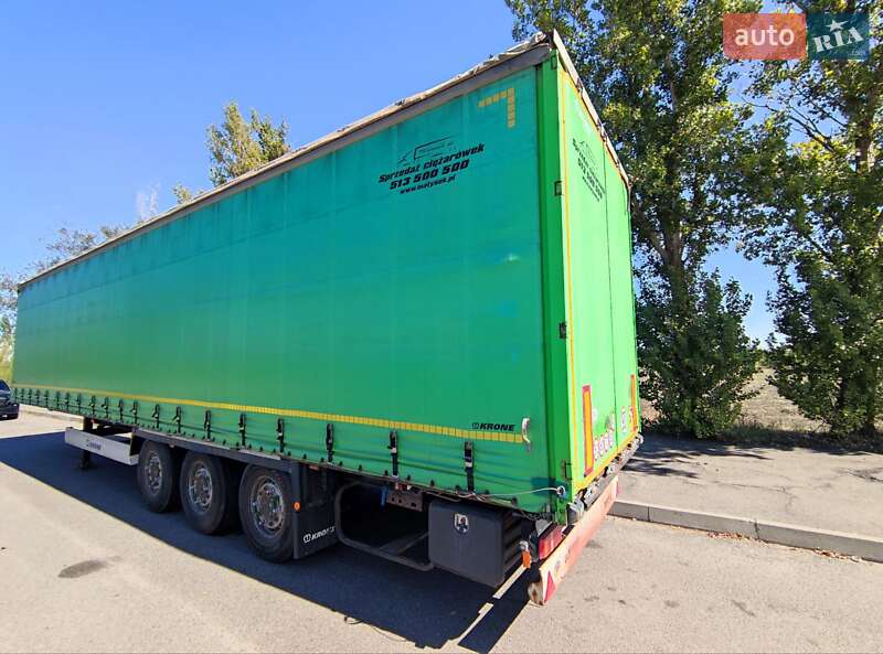Тентованный борт (штора) - полуприцеп Krone SD 27 2013 в Кривом Роге