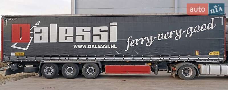 Тентований борт (штора) - напівпричіп Krone SD 27 2013 в Білій Церкві