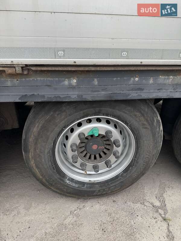 Тентованный борт (штора) - полуприцеп Krone SD 27 2014 в Чернигове