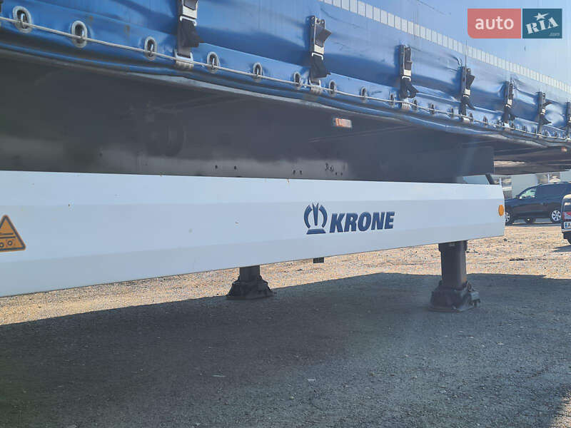 Тентований борт (штора) - напівпричіп Krone SD 27 2015 в Долині